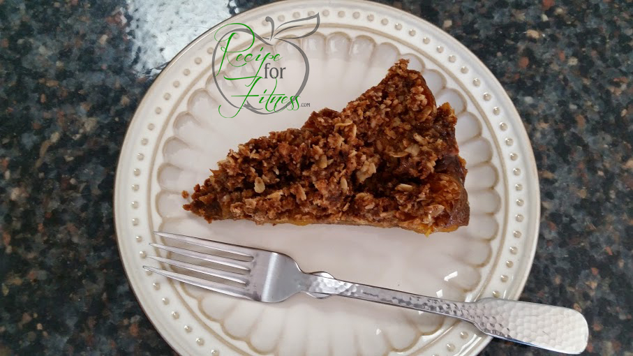 Gluten Free Peach Pie with Streusel  Topping