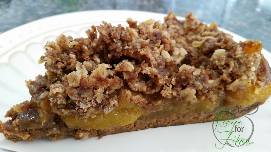 Chelle Stafford's Peach Streusel Pie, Gluten Free