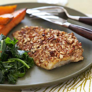 Pecan Crusted Flounder or Chicken, Recipe