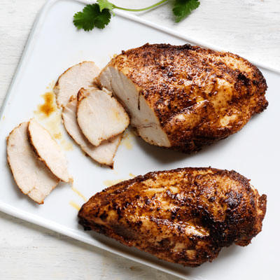 Tender Blackened Chicken - clean and healthy recipe