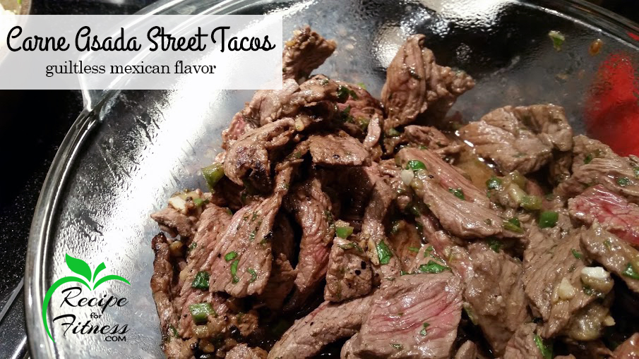 Healthy Carne Asada Street Tacos Recipe