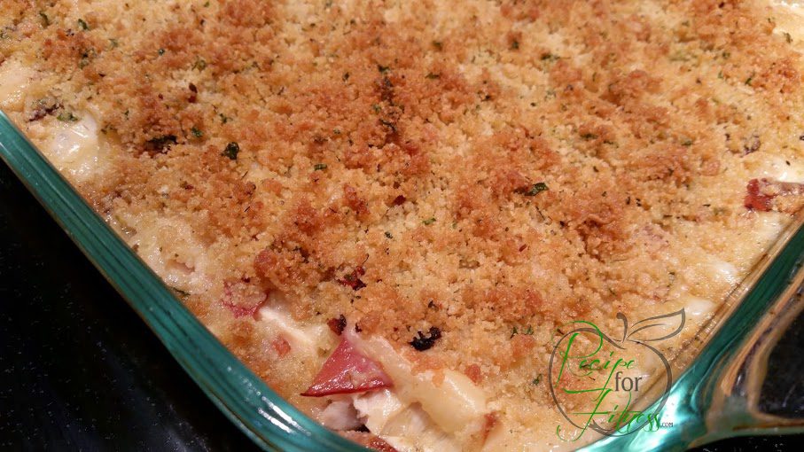 Healthy Chicken Cordon Bleu Casserole