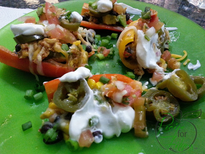 Pepper Nachos - clean and healthy recipe