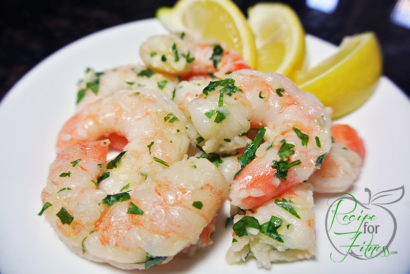 Easy lemon and garlic shrimp - clean and healthy recipe