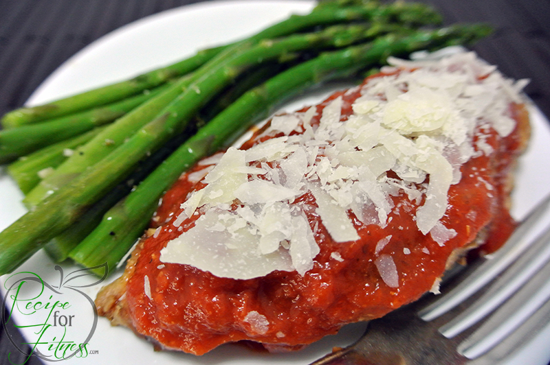 Easy Chicken Parmesan - clean and healthy recipe
