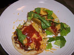 clean slow cooker recipe - chicken tostadas