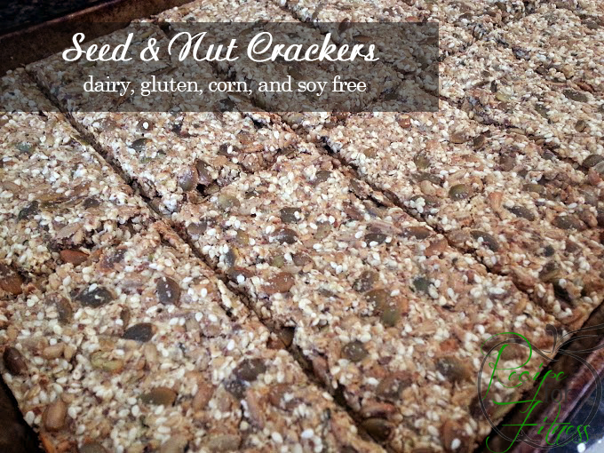 Gluten Free Nut and Seed Crackers