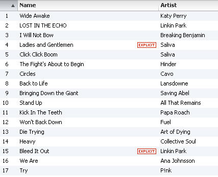 Workout Music - Cardio Playlist, by Chelle October  2012