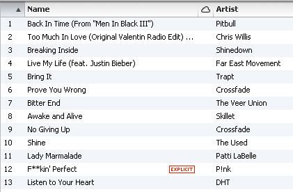 Workout Music - Cardio Playlist, by Chelle April 2012