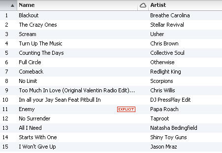 Workout Music - Cardio Playlist, by Chelle June  2012